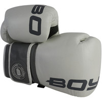 Перчатки BoyBo Ice BBG800 (8oz, белый/серый)
