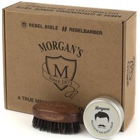 Подарочный набор Morgan’s Подарочный набор крем + щетка для бороды и усов