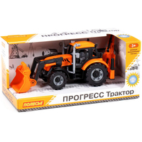 Экскаватор Полесье Прогресс 91789 (оранжевый)