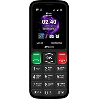 Кнопочный телефон Digma Linx S240 (черный)