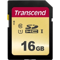 Карта памяти Transcend SDHC 500S 16GB