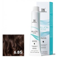 Крем-краска для волос TNL Professional Million Gloss 6.85 100 мл