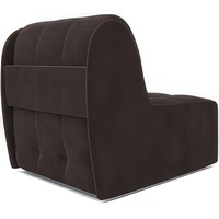 Кресло-кровать Мебель-АРС Барон №2 (микровельвет, коричневый кордрой) в Витебске