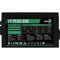 Блок питания AeroCool VX Plus 600