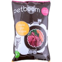 Сухой корм для кошек PetBoom Для взрослых кошек с мясом и овощами 0.4 кг