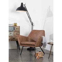 Интерьерное кресло Zuiver WL Bon (коричневый/черный) в Мозыре