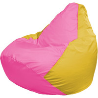 Кресло-мешок Flagman Груша Макси Г2.1-201 (желтый/розовый)