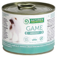 Консервированный корм для собак Nature's Protection Adult Game 0.2 кг