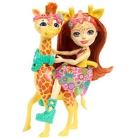 Кукла Enchantimals Gillian Giraffe Doll & Pawl Figure