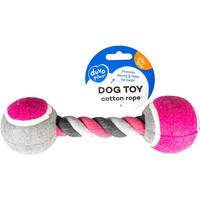 Игрушка для собак Duvo Plus Гантель с мячиками 4705041/DV