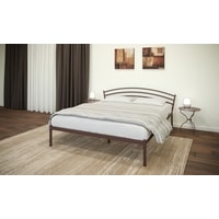 Кровать ИП Князев Марго 180x200 (коричневый)