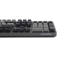Клавиатура Durgod Taurus K310 White Led (серый, MX Blue, нет кириллицы)