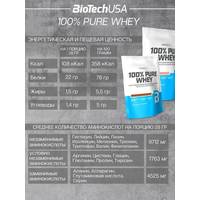 Протеин комплексный BioTech USA 100% Pure Whey (темный бисквит, 1000 г)