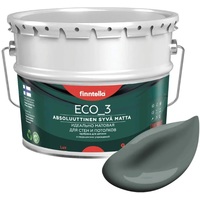 Краска Finntella Eco 3 Wash and Clean Salvia F-08-1-9-LG263 9 л (шалфей)