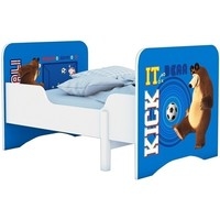 Растущая кровать Polini Kids Fun 3200 Маша и Медведь