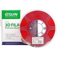Пластик eSUN PLA+ 1.75 мм 1000 г (сигнальный красный)