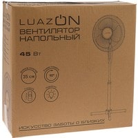 Вентилятор Luazon LOF-01 (черный/красный)