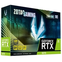 Видеокарта ZOTAC Gaming GeForce RTX 3070 Twin Edge OC LHR 8GB ZT-A30700H-10PLHR