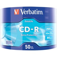 CD-R диск Verbatim 700Mb 52x 43787 (50 шт.)