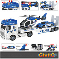 Автовоз Givito Полиция. Городской транспортер полицейских машин G235-475