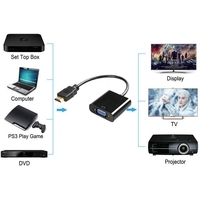 Адаптер USBTOP HDMI – VGA 3.5 jack + питание