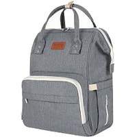 Рюкзак для мамы Nuovita CapCap Classic (серый)