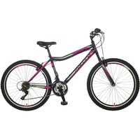 Велосипед Maccina Sierra L (темно-серый/розовый)