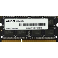 Оперативная память AMD Radeon Value 8GB DDR3 SODIMM PC3-10600 (R338G1339S2S-UGO)