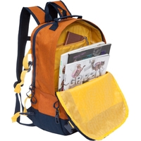 Городской рюкзак Grizzly RU-813-1/1 (оранжевый)