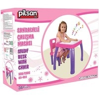 Детский стол Pilsan 03-402-T (фиолетовый/малиновый)
