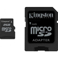 Карта памяти Kingston microSD 2 Гб (SDC/2GB)