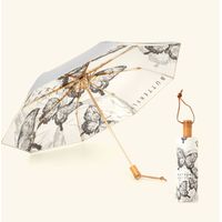 Складной зонт Белоснежка Порхание бабочек 320-UM