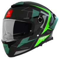 Мотошлем MT Helmets Thunder 4 SV Mountain B6 (S, матовый зеленый)