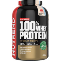Протеин сывороточный (изолят) Nutrend 100% Whey Protein (2250г, белый шоколад/кокос)