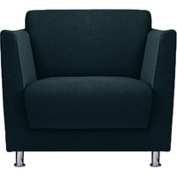 Интерьерное кресло Brioli Куно (рогожка, J17 темно-синий)
