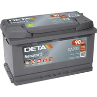 Автомобильный аккумулятор DETA Senator3 DA900 (90 А·ч)
