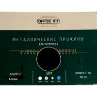 Металлическая пружина для переплета Office-Kit 6.4 мм OKPM14B (черный)