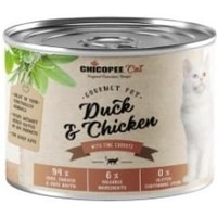 Консервированный корм для кошек Chicopee Adult Cat Утка с курицей 195 г