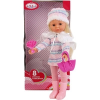 Кукла Карапуз WINTER-100-RU (розовый)