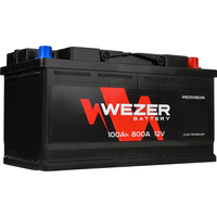 Автомобильный аккумулятор Wezer WEZ100800R (100 А·ч)
