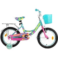 Детский велосипед Krakken Molly 16 2020 (бирюзовый)