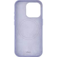 Чехол для телефона uBear Capital Leather для iPhone 15 Pro (лавандовый)