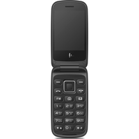 Кнопочный телефон F+ Flip 3 (черный)