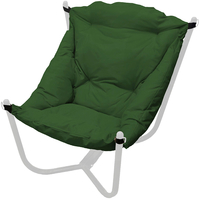 Кресло M-Group Чил 12360104 (белый/зеленая подушка)