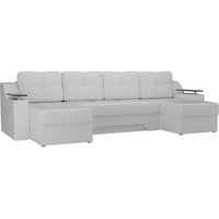 П-образный диван Лига диванов Сенатор 28917 (экокожа, белый)