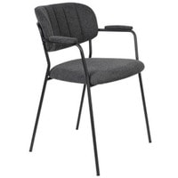 Интерьерное кресло Zuiver WL Jolien (темно-серый/черный) в Пинске