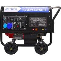 Бензиновый генератор ТСС GGW 5.0/200EDH-R (HONDA GX390)