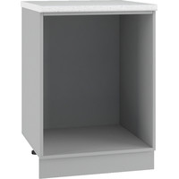Шкаф напольный ДСВ Тренто СК2 600 (серый/серый)