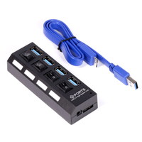 USB-хаб  SmartBuy SBHA-7304-B