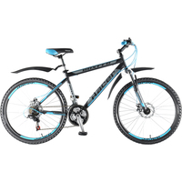 Велосипед Racer Boxfer (черный/синий)